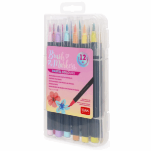 Rotuladores punta pincel pastel