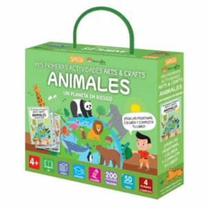 MIS PRIMERAS ACTIVIDADES ARTS & CRAFTS - ANIMALES UN PLANETA EN RIESGO