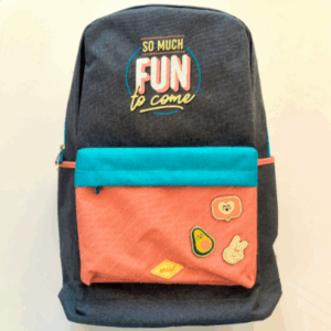 MOCHILA MR WONDERFUL - SO MUCH FUN TO COME