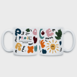 TAZA "PROFE EL TRABAJO MÁS IMPORTANTE DEL MUNDO"