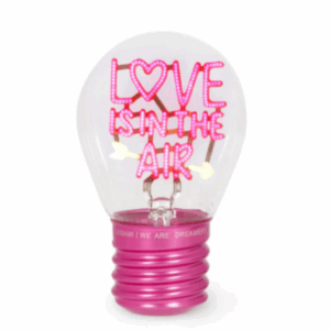 LÁMPARA DECORATIVA EN FORMA DE BOMBILLA