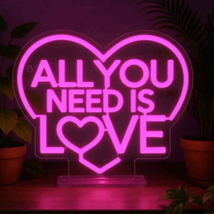 LÁMPARA LED EFECTO NEÓN