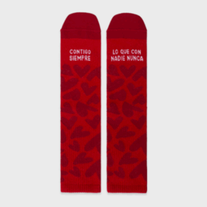 CALCETINES "CONTIGO SIEMPRE LO QUE CON NADIE NUNCA" - Talla 36/41